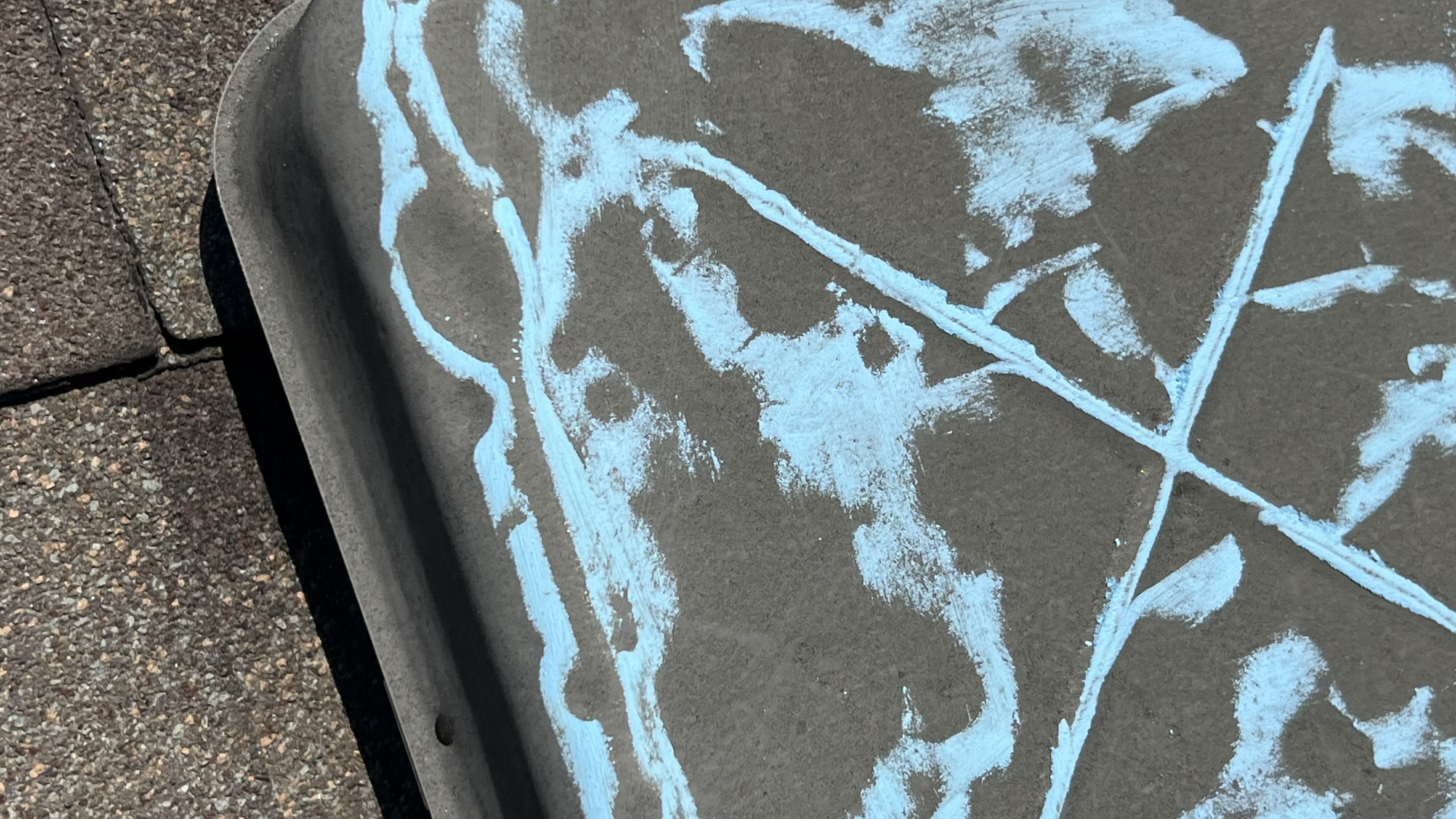 Install in progress — underlayment down, Pinnacle Impact bundles staged on ridge