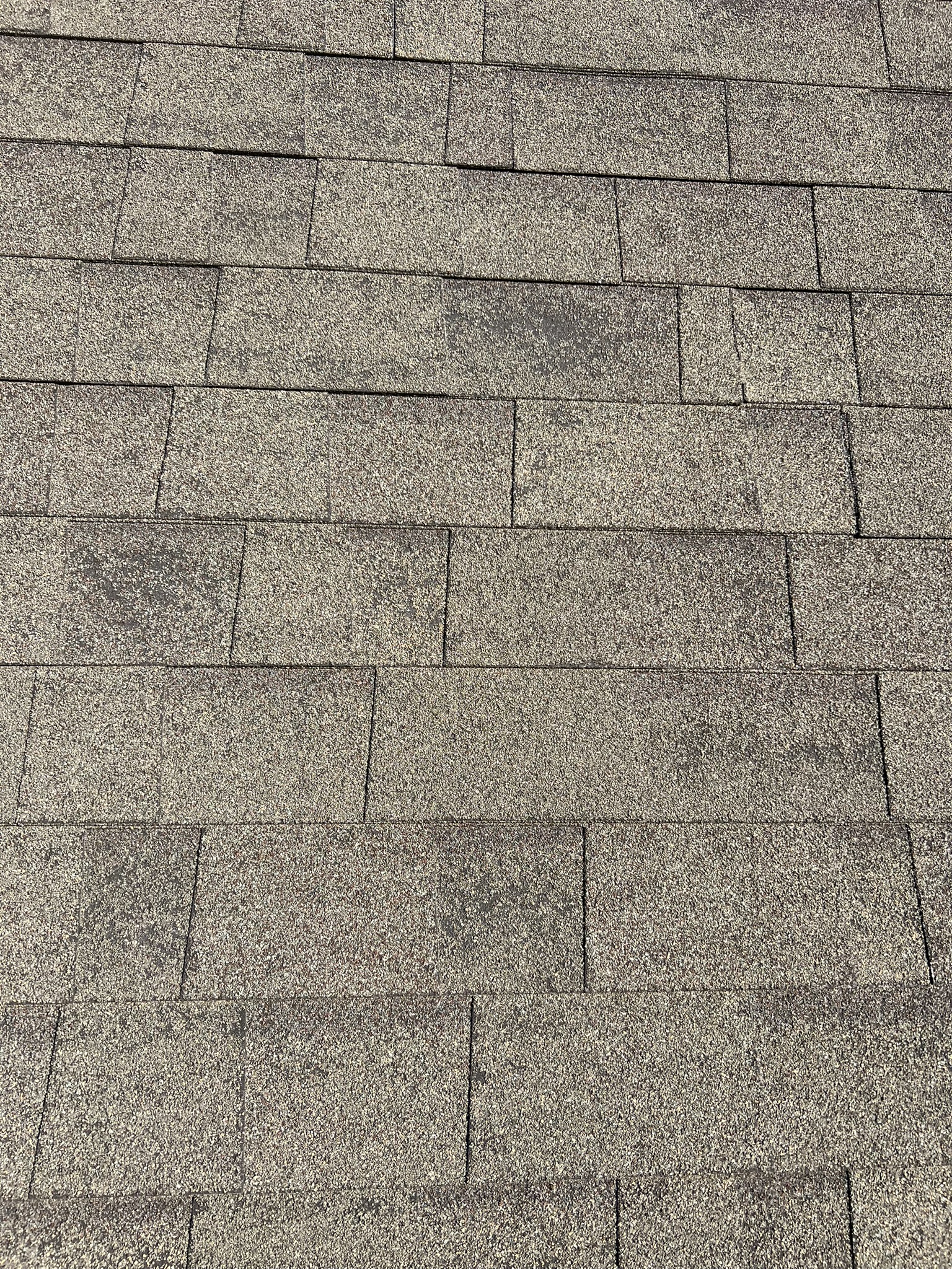 Blistering and granule loss on shingles from poor attic ventilation