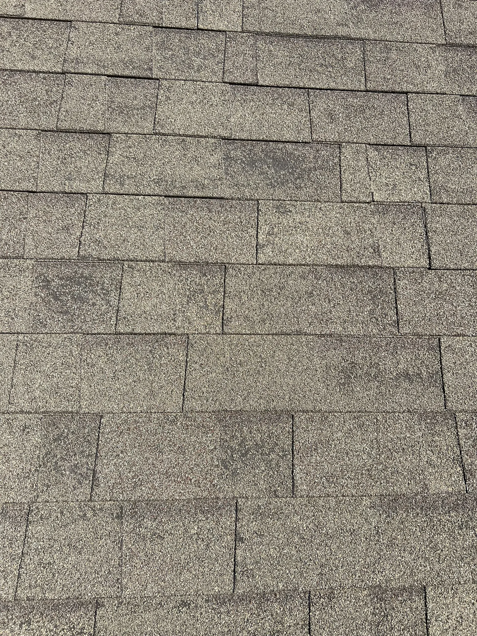 Blistering and granule loss on shingles from poor attic ventilation